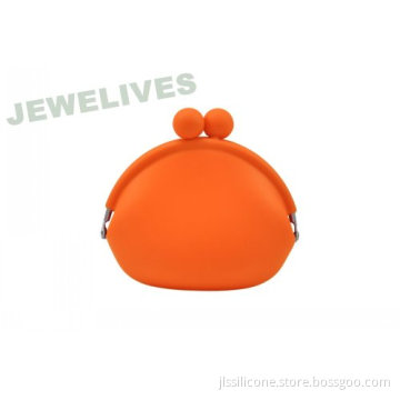 Direct Manufactures Offer The Silicone Coin Bag In Candy Color In Orange 